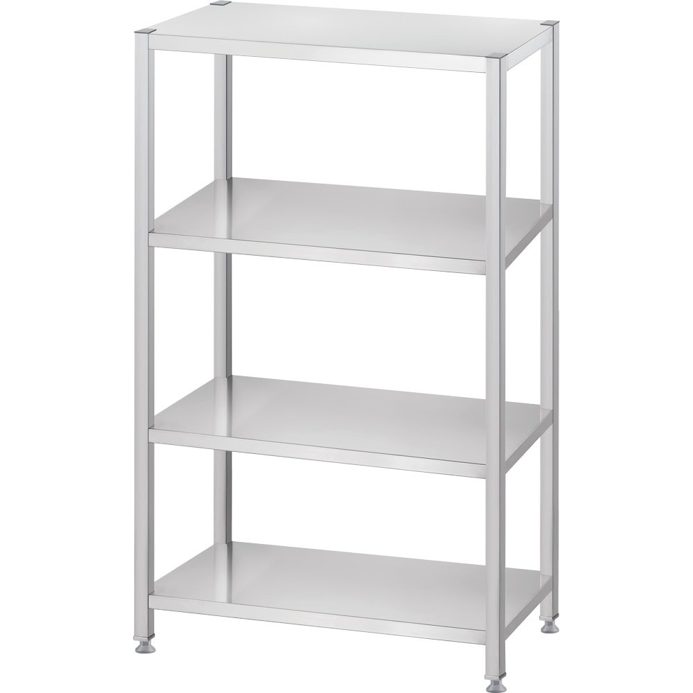 Regał magazynowy, półki pełne, Gredil, 1200x500x1800 skręcany Stalgast 670125