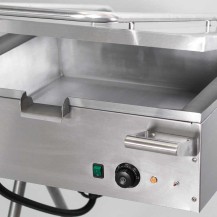 Patelnia elektryczna uchylna na stelażu, Gredil, 700x786x912 mm, P 6.3 kW, U 400 V Stalgast 778003