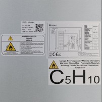 Szafa chłodnicza ze stali nierdzewnej na nóżkach, Frost, GN 2/1, V 460 Stalgast 835622
