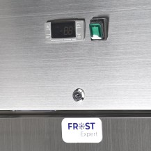 Szafa mroźnicza ze stali nierdzewnej na nóżkach, Frost, GN 2/1, V 460 Stalgast 835627