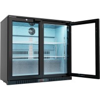 Barowa witryna chłodnicza, 2-drzwiowa, V 198 Stalgast 882213