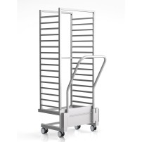 Piec konwekcyjno-parowy, STG Gastro z wózkiem, 20 GN 1/1, P 36.25 kW, U 400 V Stalgast 9100903