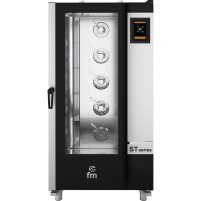 Piec konwekcyjno-parowy, STG Gastro z wózkiem, 20 GN 1/1, P 36.25 kW, U 400 V Stalgast 9100903