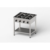 Kuchnia gazowa, Gredil, skręcana, 800x700x850 mm, P 25 kW, G20/20 mbar Stalgast 976531