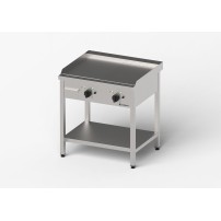 Płyta grillowa elektryczna, gładko-ryflowana, Gredil, 800x700x850 mm, P 8.1 kW, U 400 V Stalgast 977313