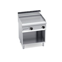 Płyta grillowa elektryczna gładka 800x714x900 Bertos E7FL8MP-2