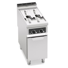 Frytownica elektryczna 7+7L 2-komorowa 400x900x900 Bertos E9F7+7-4M-BF