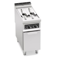 Frytownica elektryczna 7+7L 2-komorowa 400x900x900 Bertos E9F7+7-4M-BF
