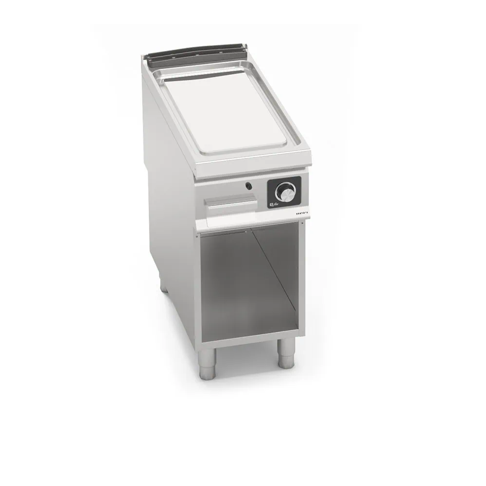 Płyta grillowa elektryczna gładka chromowana 400x900x900 Bertos SE9FL4MP/CPD-BF
