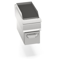 Grill elektryczny z elektronicznym sterowaniem B-FLEX 800x900x900 Bertos SE9CG80M-BF