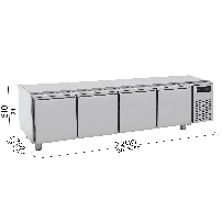 Podstawa chłodnicza 2200x630x610 Bertos 9SF4P220