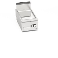 Płyta grillowa elektryczna gładka chromowana 800x730x280 Bertos SE7FL8B-2/CPD-BF