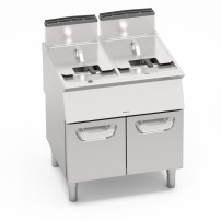Frytownica gazowa 15+15L 2-komorowa z elektronicznym sterowaniem B-FLEX 800x790x1210 Bertos SGL15+15M-BF