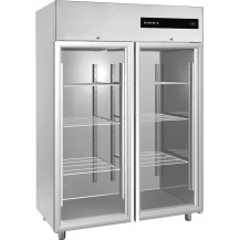 Szafa chłodnicza przeszklona -2/+8 stopni, 2/1 GN, 1440x815x2080 Bertos CAB1400GTN