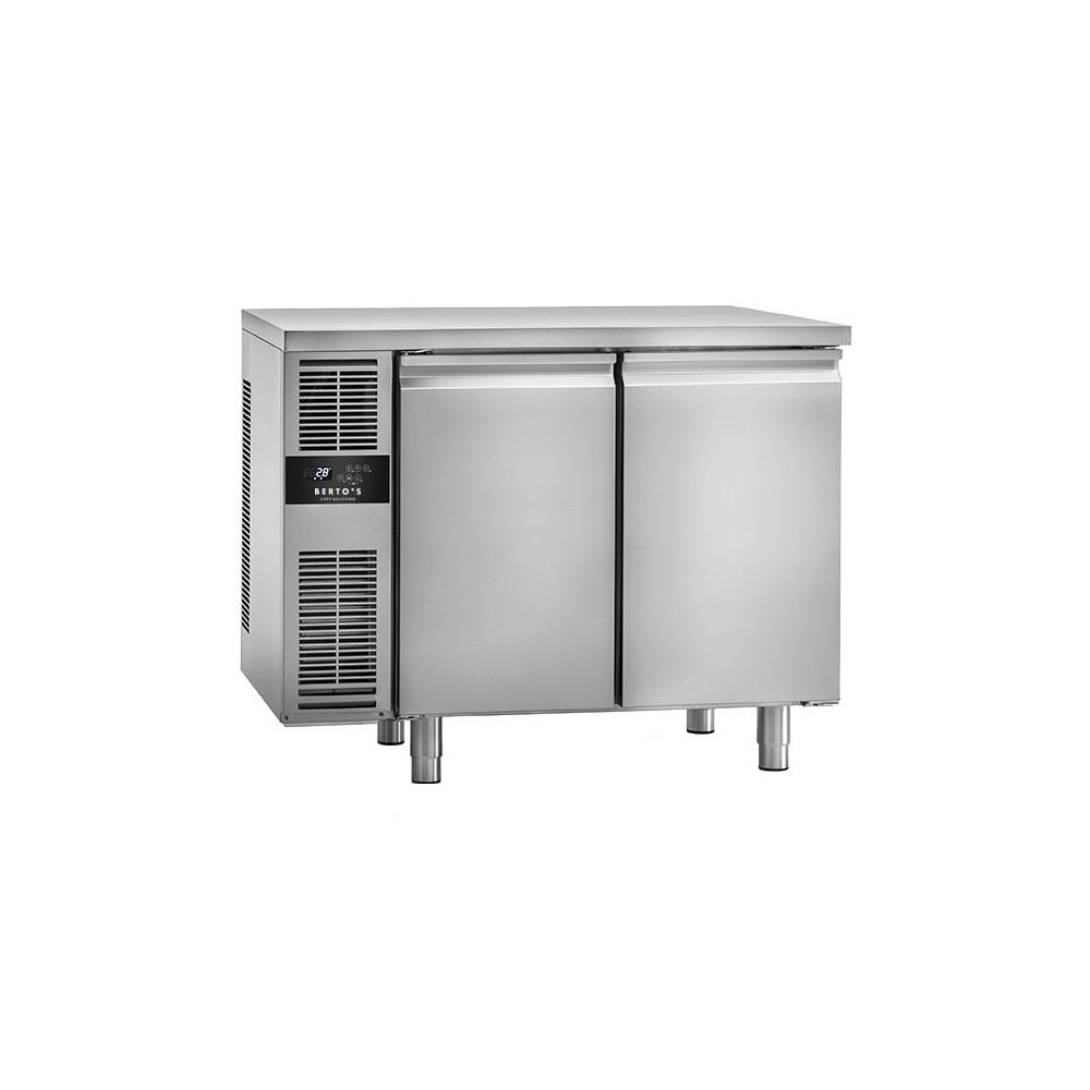Stół mroźniczy 2 drzwiowy, -18/-22 stopni, 1/1 GN, SMART 1160x700x900 Bertos COUSM116BTP