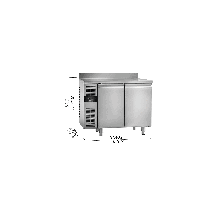 Stół mroźniczy 2 drzwiowy, -18/-22 stopni, 1/1 GN, SMART 1160x700x1000 Bertos COUSM116BTPA