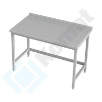 Stół przyścienny z łącznikami 1000x700x850, AISI 304, Komat KST-002
