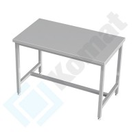 Stół centralny z łącznikami 2100x800x850, AISI 304, Komat KST-007