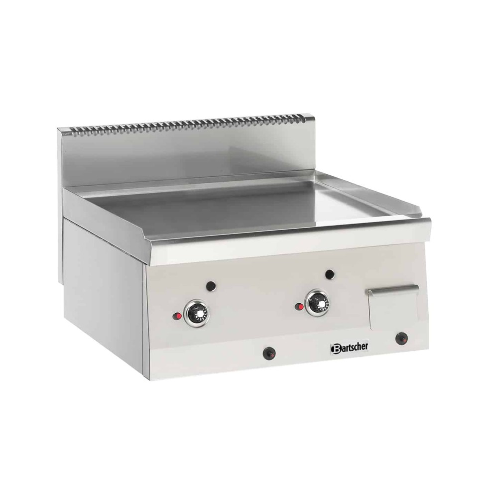 Płyta grillowa gazowa, B600 gładka 600x600x290 Bartscher 1311813