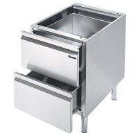 Podstawa 600, szerokość 400, 2szf. 400x550x580 Bartscher 131954