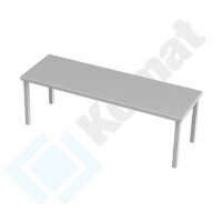 Nadstawka nad stół 1100x300x400, AISI 304, Komat KNT-061