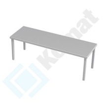 Nadstawka nad stół 1200x300x400, AISI 304, Komat KNT-061