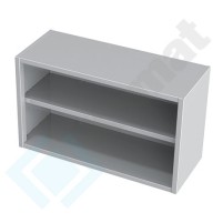 Szafka wisząca otwarta 900x400x600, AISI 304, Komat KGT-081