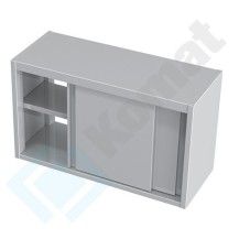 Szafka przelotowa z drzwiami suwanymi 2000x500x600, AISI 304, Komat KGT-086
