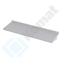 Półka wisząca na konsolach 900x300x170, AISI 304, Komat KPT-091