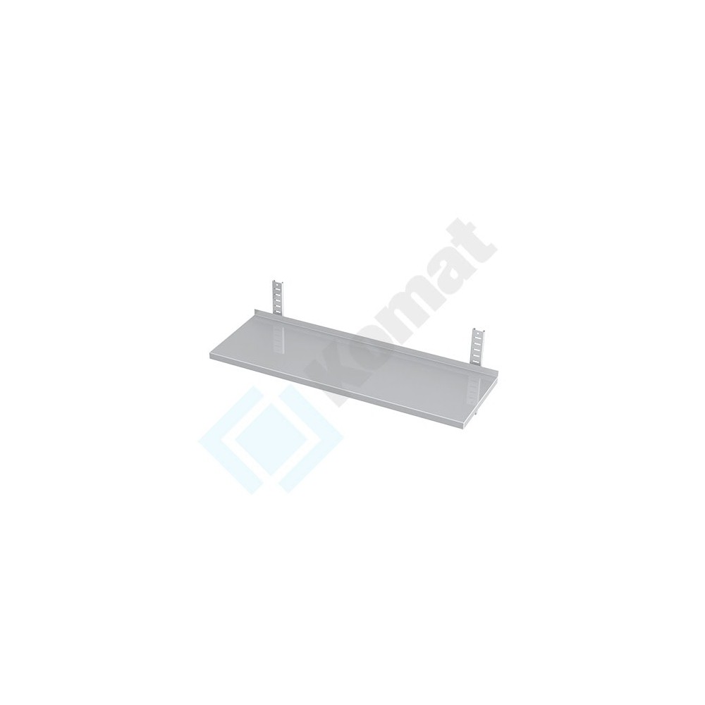Półka wisząca przestawna 1100x300x400, AISI 304, Komat KPT-092