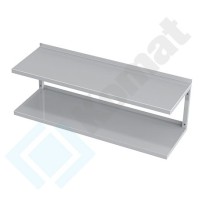 Półka wisząca podwójna 900x400x386, AISI 304, Komat KPT-095