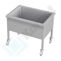 Basen jezdny 1100x600x850, AISI 304, Komat KBT-163