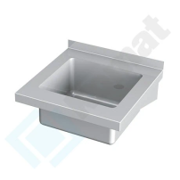 Umywalka 450x450x180, AISI 304, Komat KUT-171