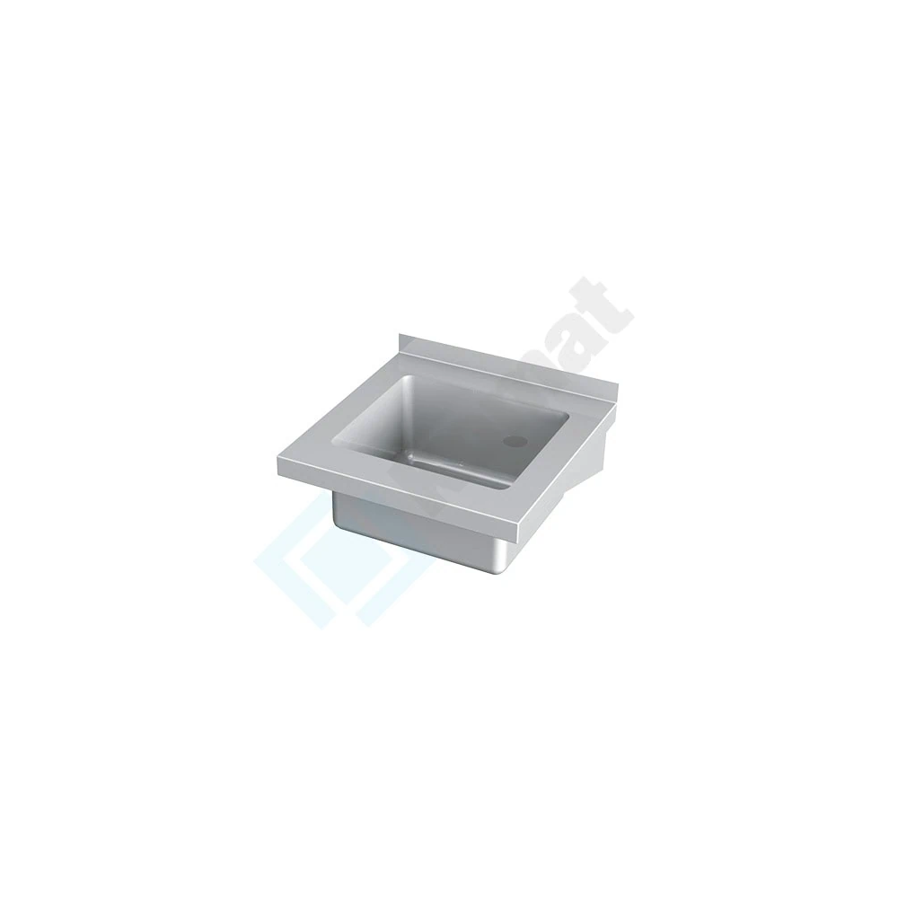 Umywalka 450x450x180, AISI 304, Komat KUT-171