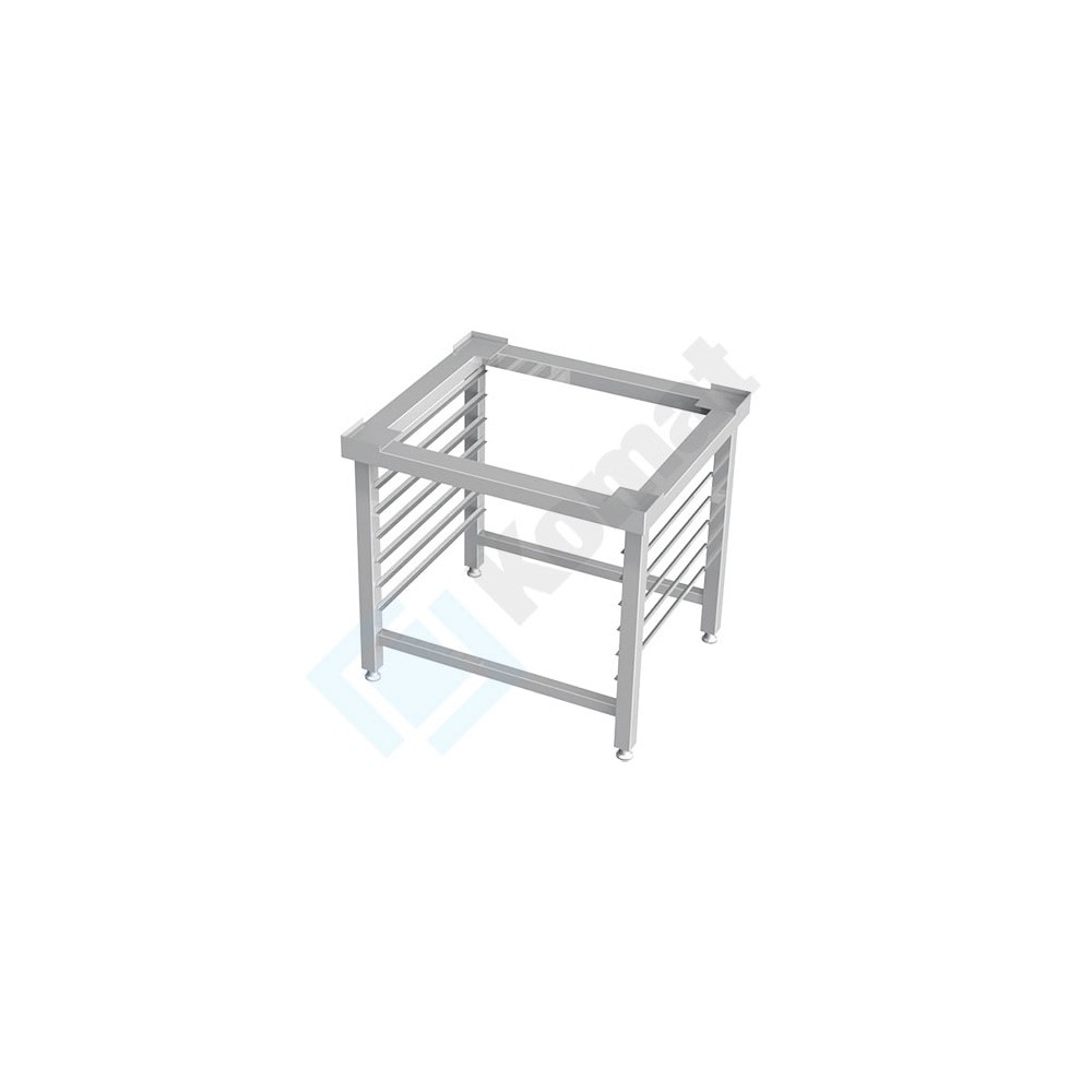 Podstawa pod piec bez blatu 720x600x700, AISI 304, Komat KFT-185
