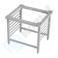 Podstawa pod piec bez blatu 720x610x740, AISI 304, Komat KFT-185