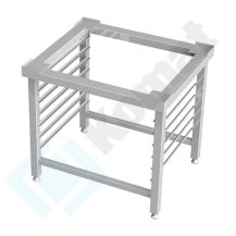 Podstawa pod piec bez blatu 625x660x740, AISI 304, Komat KFT-185