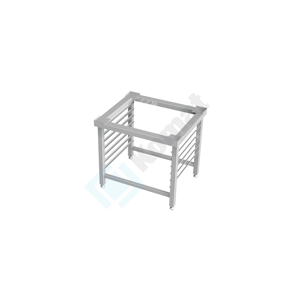 Podstawa pod piec bez blatu 625x660x740, AISI 304, Komat KFT-185