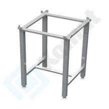 Podstawa pod kloc rozbiorowy 505x505x770, AISI 304, Komat KST-071