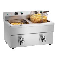 Frytownica indukcyjna 2x8L Plus 580x575x415 Bartscher 165119