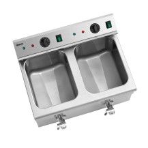 Frytownica indukcyjna 2x8L Plus 580x575x415 Bartscher 165119