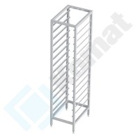 Regał na pojemniki GN 1/1 400x540x1800, AISI 304, Komat KRT-322