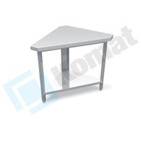 Stanowisko narożne wewnętrzne 90° 1216x641x900, AISI 304, Komat KL1-05.8090
