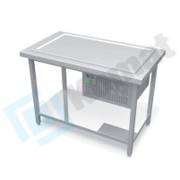Stanowisko z płytą chłodniczą 1560x700x900, AISI 304, Komat KL1-13.7004