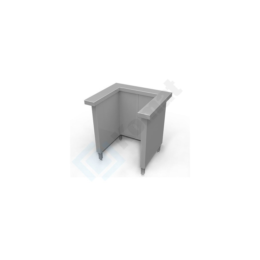 Stanowisko dystrybutora 800x800x900, AISI 304, Komat KL2-09.8080