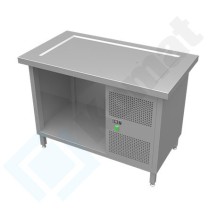 Stanowisko z płytą chłodniczą 1560x800x900, AISI 304, Komat KL3-13.8004