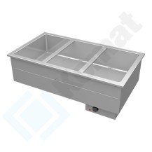 Bemar wodny jednokomorowy 726x590x410, AISI 304, Komat KL6-20.0012