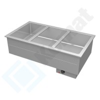 Bemar wodny jednokomorowy 1412x590x410, AISI 304, Komat KL6-20.0014