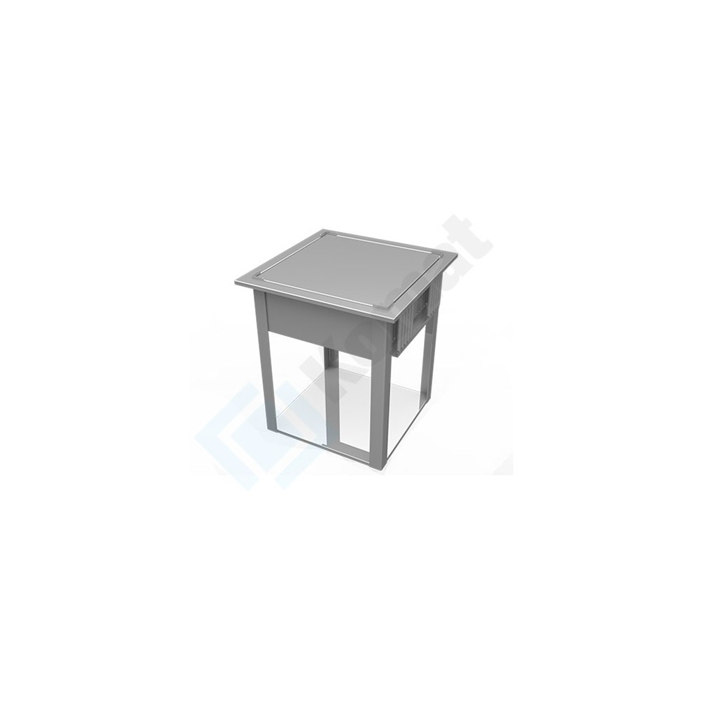 Dystrybutor koszy 600x600x670, AISI 304, Komat KL6-43.0001