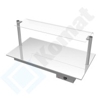 Płyta grzewcza 890x670x253, AISI 304, Komat KL7-23.0002